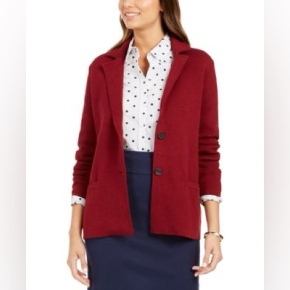Charter Club Sweater Blazer Jacket size XXL